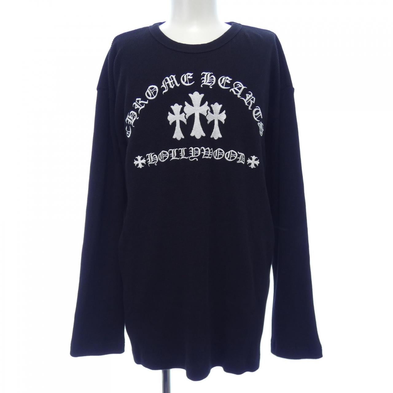 クロムハーツ CHROME HEARTS Y NOT CEMETERY CROSS　THERMAL L/S TEE Tシャツ