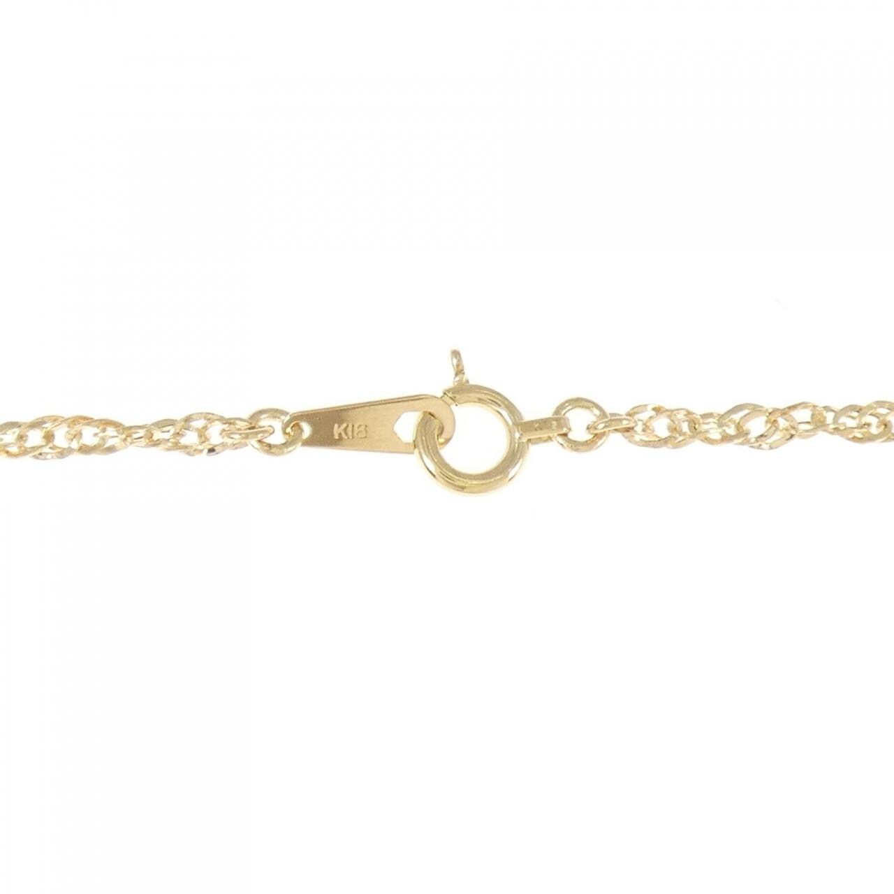 K18YG necklace