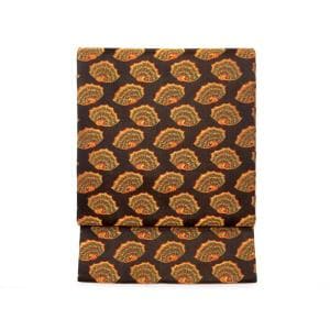 【未使用品】名古屋帯　開き名古屋　全通柄【龍村美術織物】