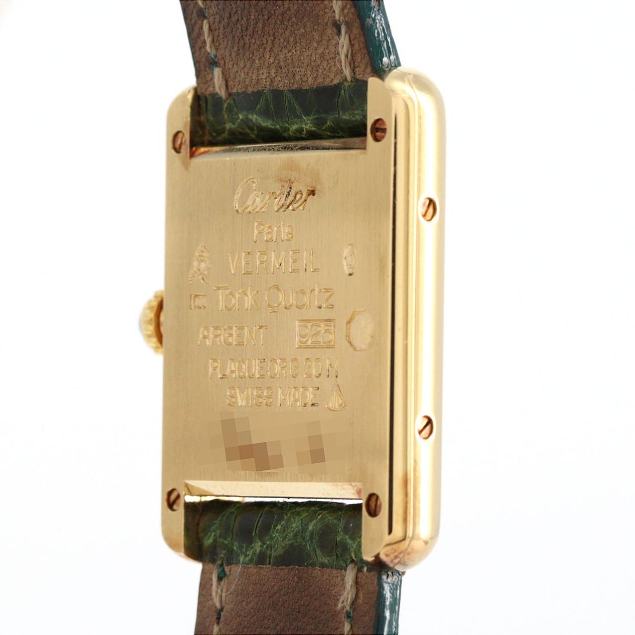 カルティエ マストタンクSM GP W1005554 GP クォーツ