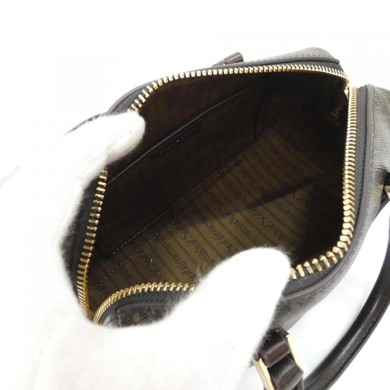 【新品】トリーバーチ T MONOGRAM COATED CANVAS MINI BUCKET BAG 164900 バッグ