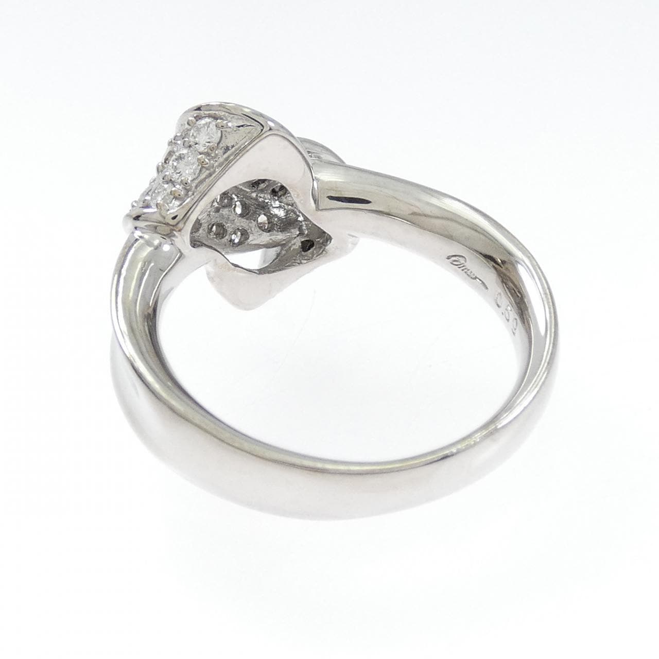 K18WG ダイヤモンド リング 0.59CT
