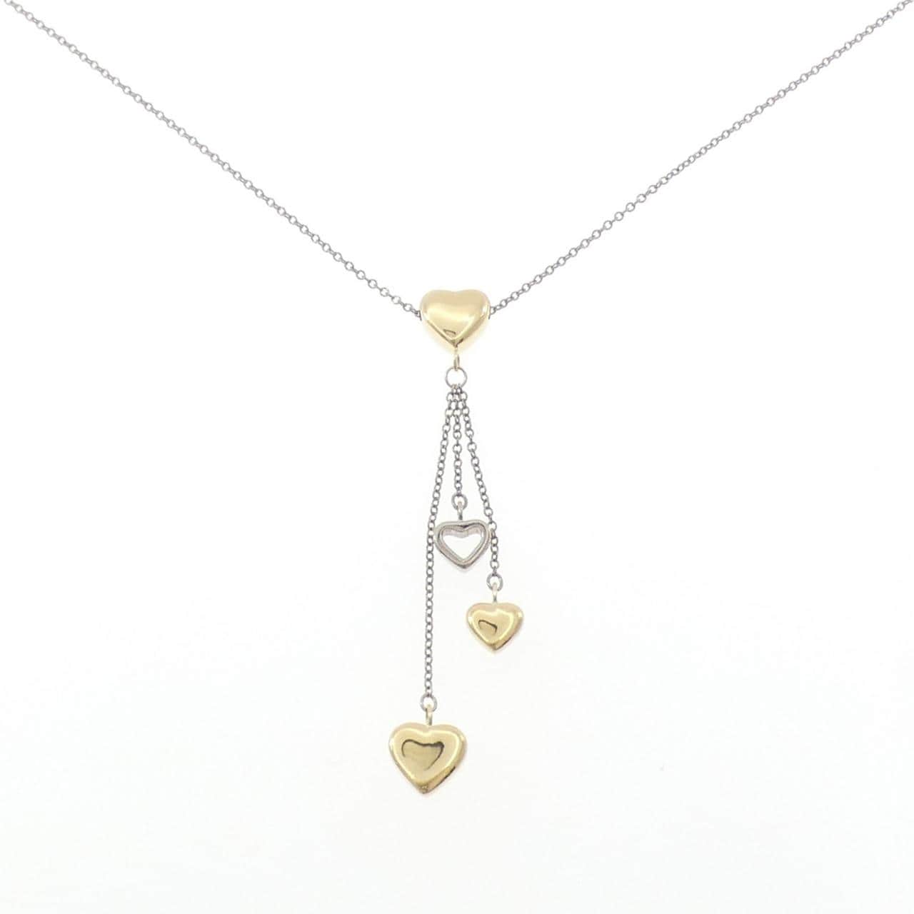 ティファニー 750WG/750YG ネックレス