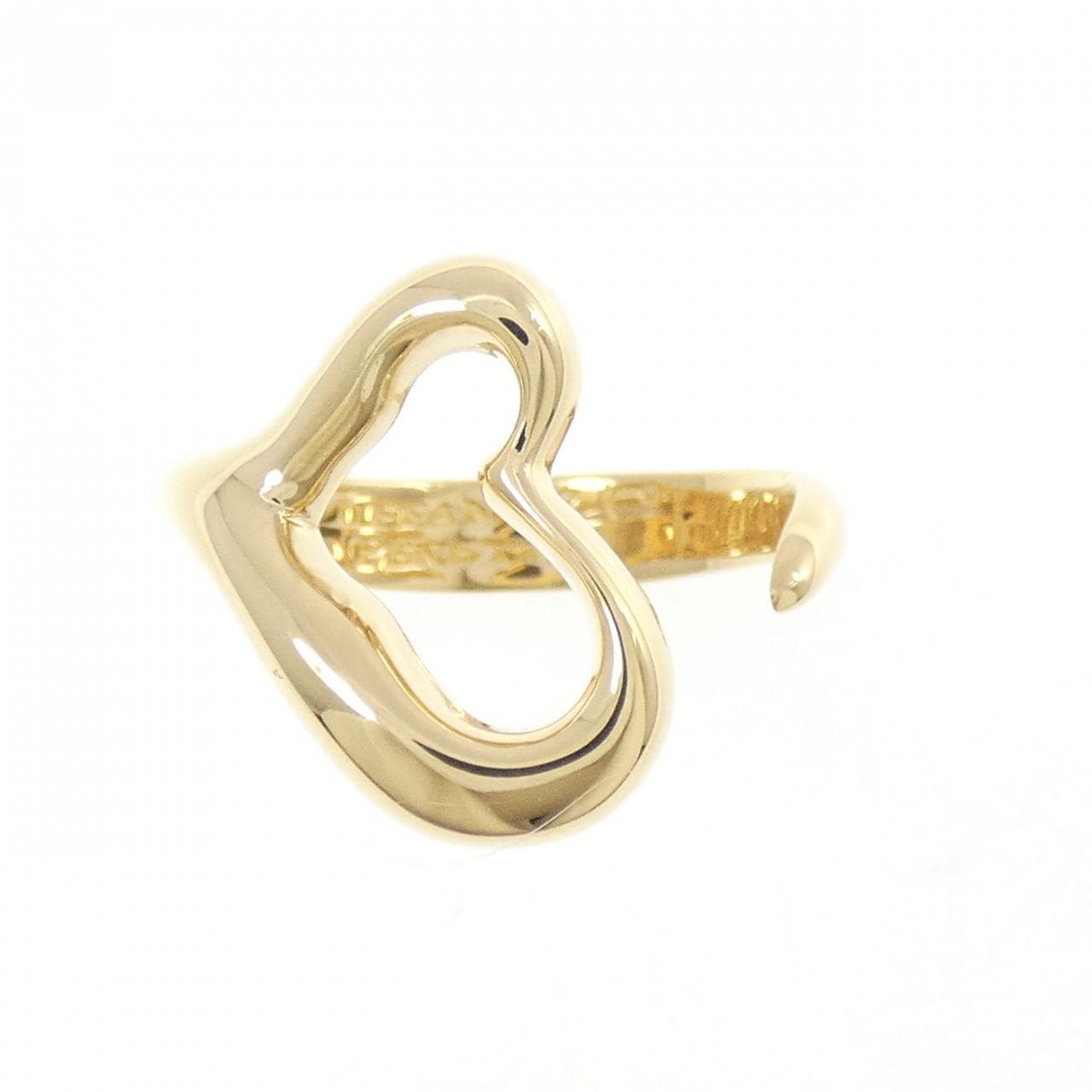 ティファニー オープンハート リング