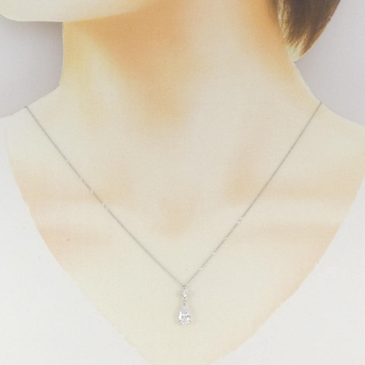 PT950 キュービック ネックレス