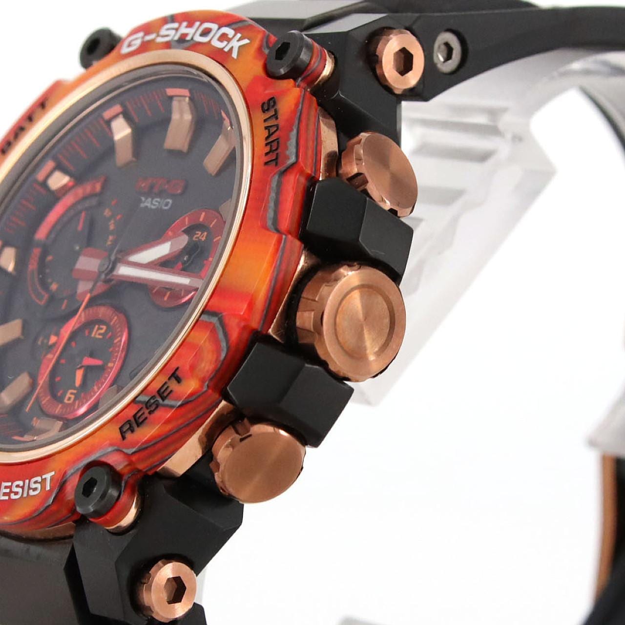 カシオ G-SHOCK･MT-G 40th Anniversary 電波時計 MTG-B3000FR-1AJR SS ソーラークォーツ