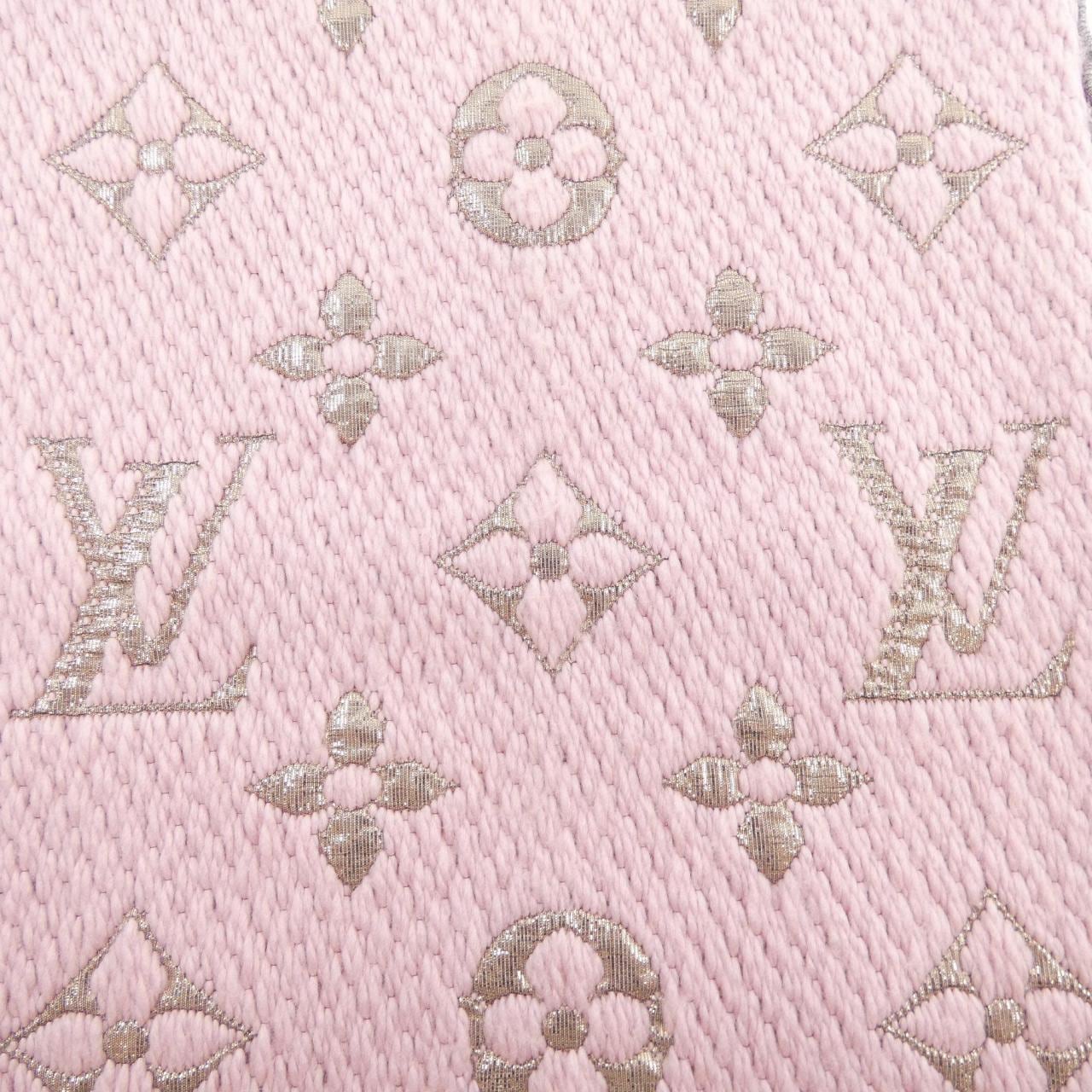 ルイヴィトン LOUIS VUITTON エシャルプ ロゴマニア シャイン M70466 MUFFLER