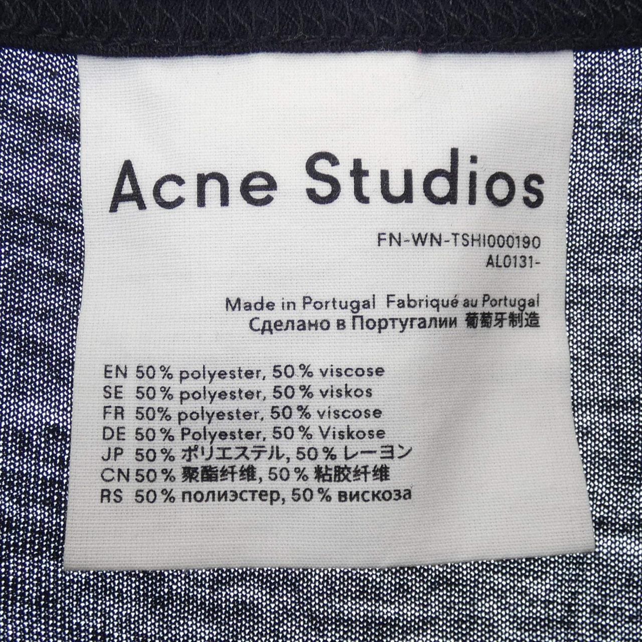 アクネストゥディオズ ACNE STUDIOS Tシャツ