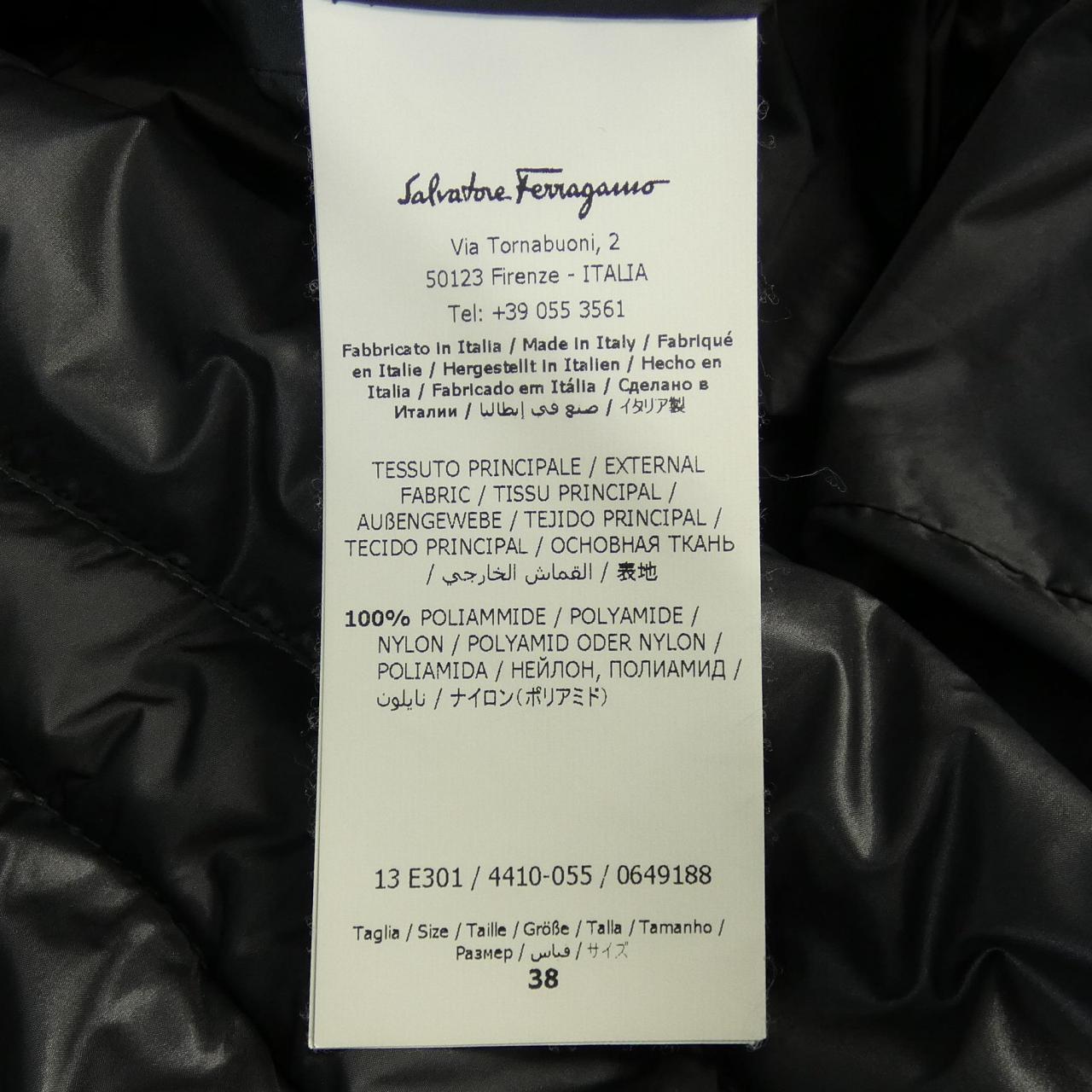 SALVATORE FERRAGAMO薩爾瓦多菲拉格慕羽絨服