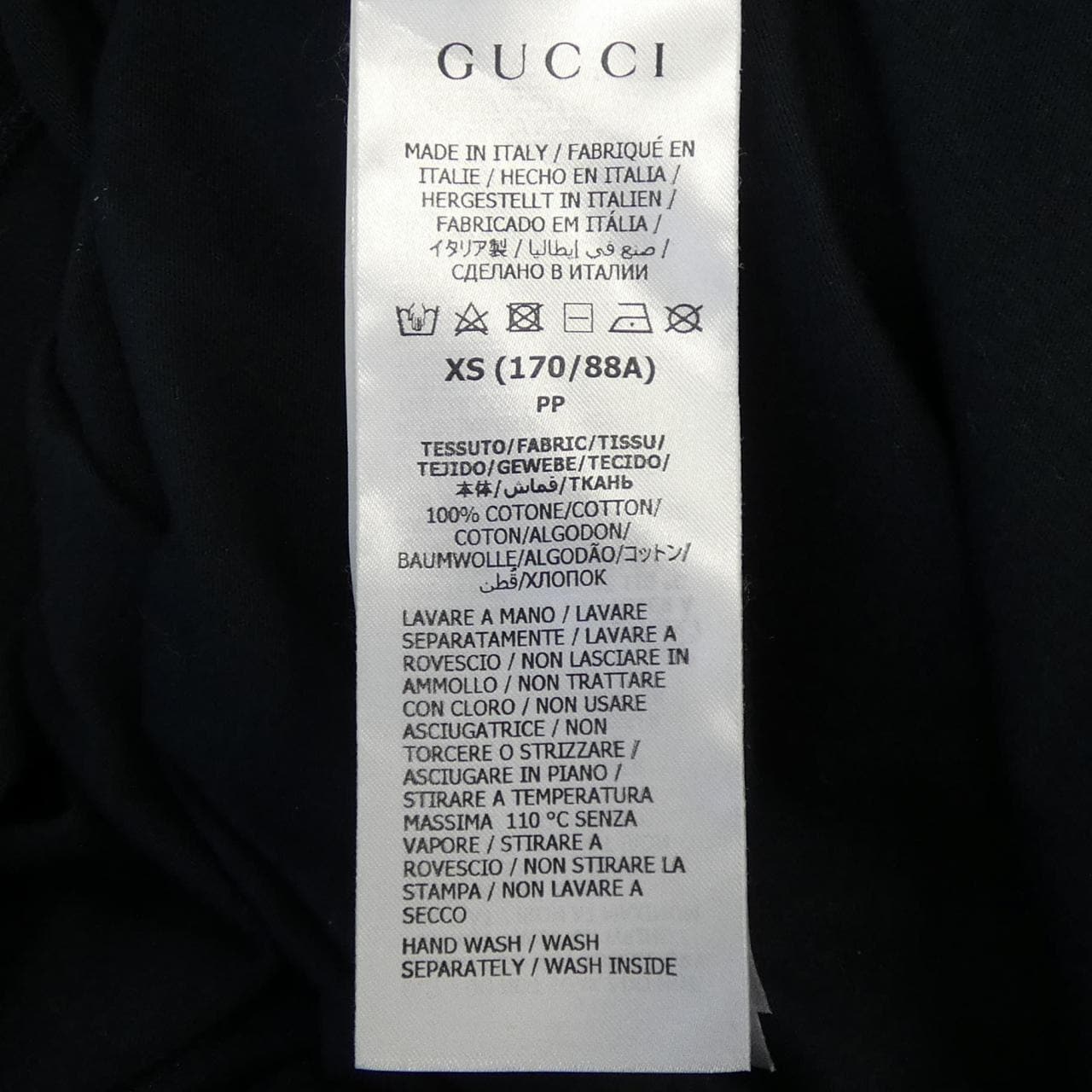 グッチ GUCCI コットンジャージー'GUCCI FIRENZE 1921'Tシャツ 616036 XJD7T Tシャツ
