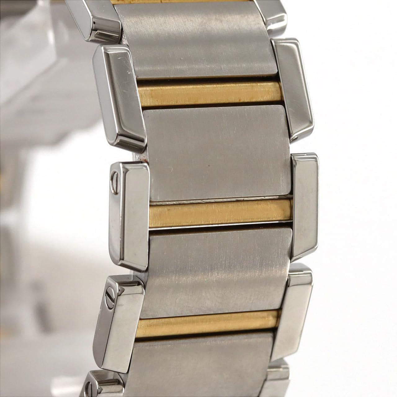 カルティエ タンクフランセーズMMデイト コンビ W51012Q4 SSxYG クォーツ