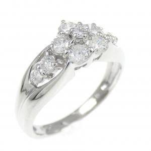 PT フラワー ダイヤモンド リング 0.50CT