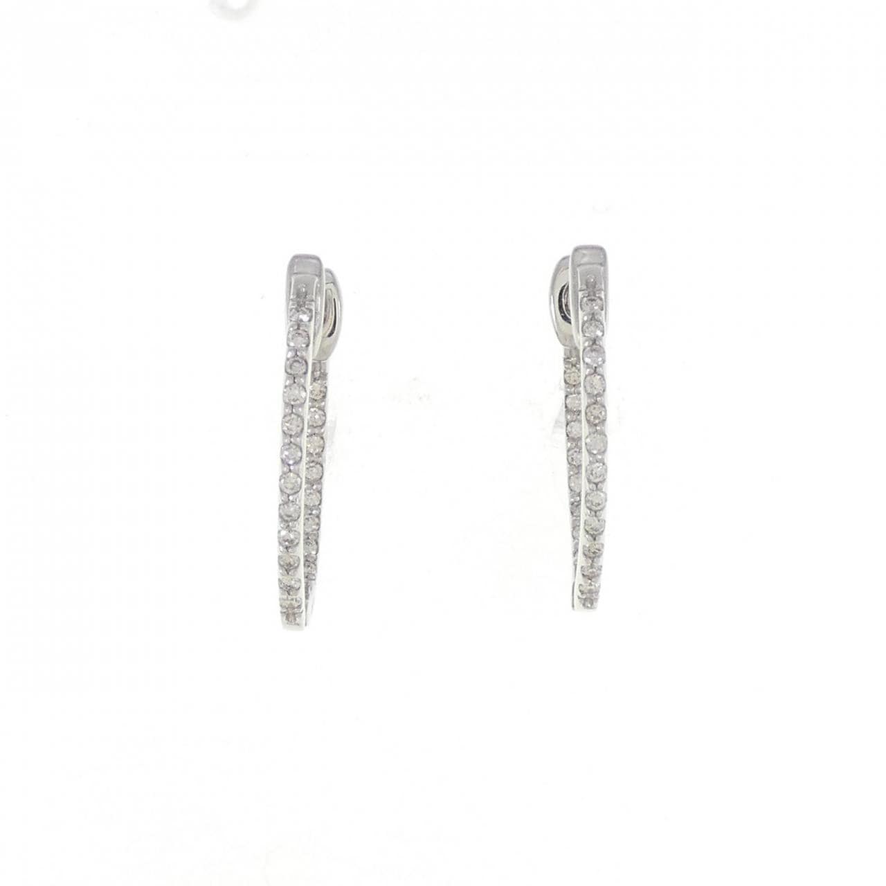 【新品】PT ダイヤモンド ピアス 0.20CT