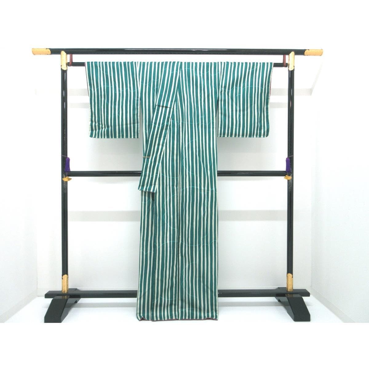 【未使用品】化繊　ｈｉｒｏｍｉｃｈｉｎａｋａｎｏ　小紋