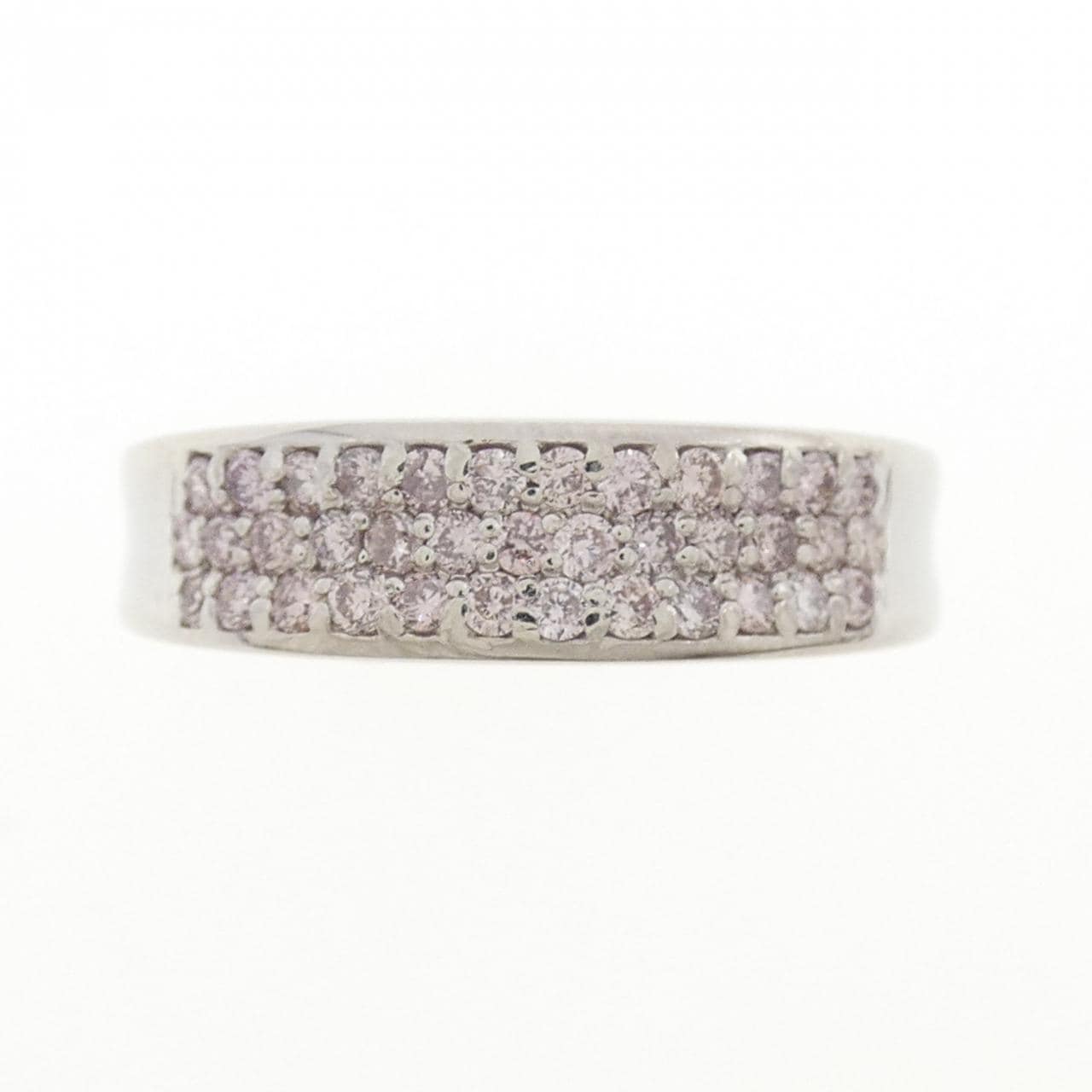 PT900 ピンクダイヤモンド リング 0.35CT