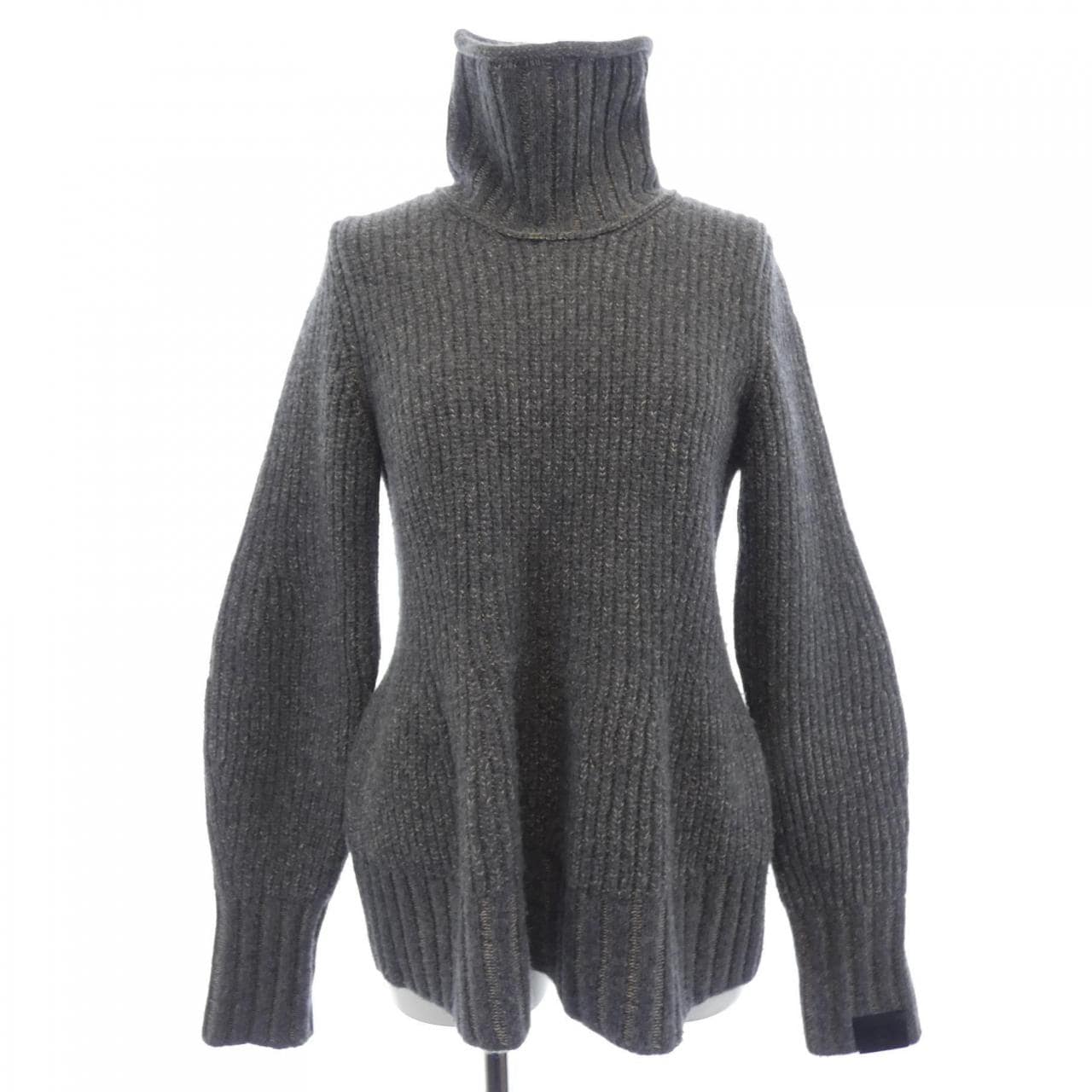 ルイヴィトン LOUIS VUITTON プリーツウエストタートルネックプルオーバー FRKL57QIM ニット