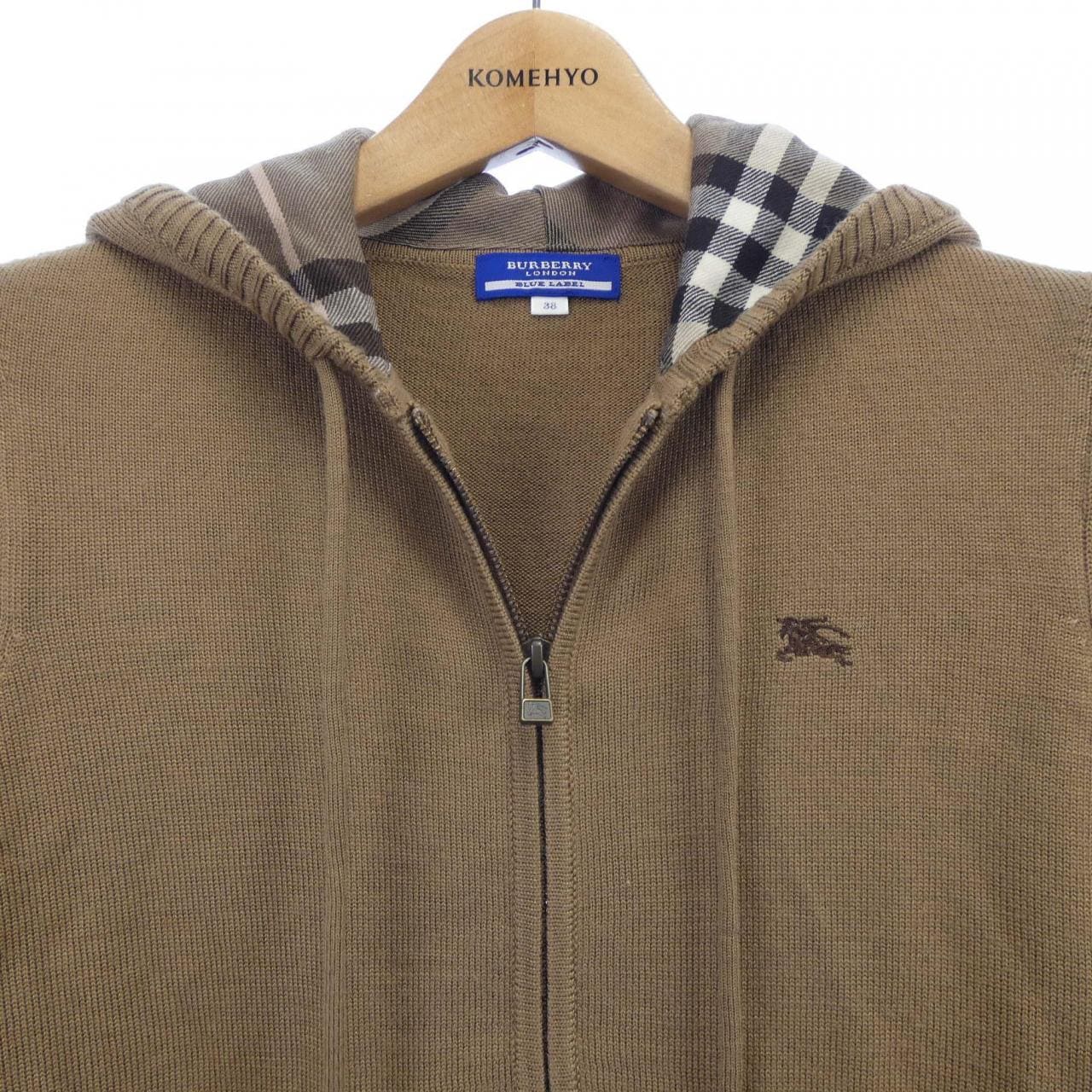 バーバリーブルーレーベル BURBERRY BLUE LABEL パーカー