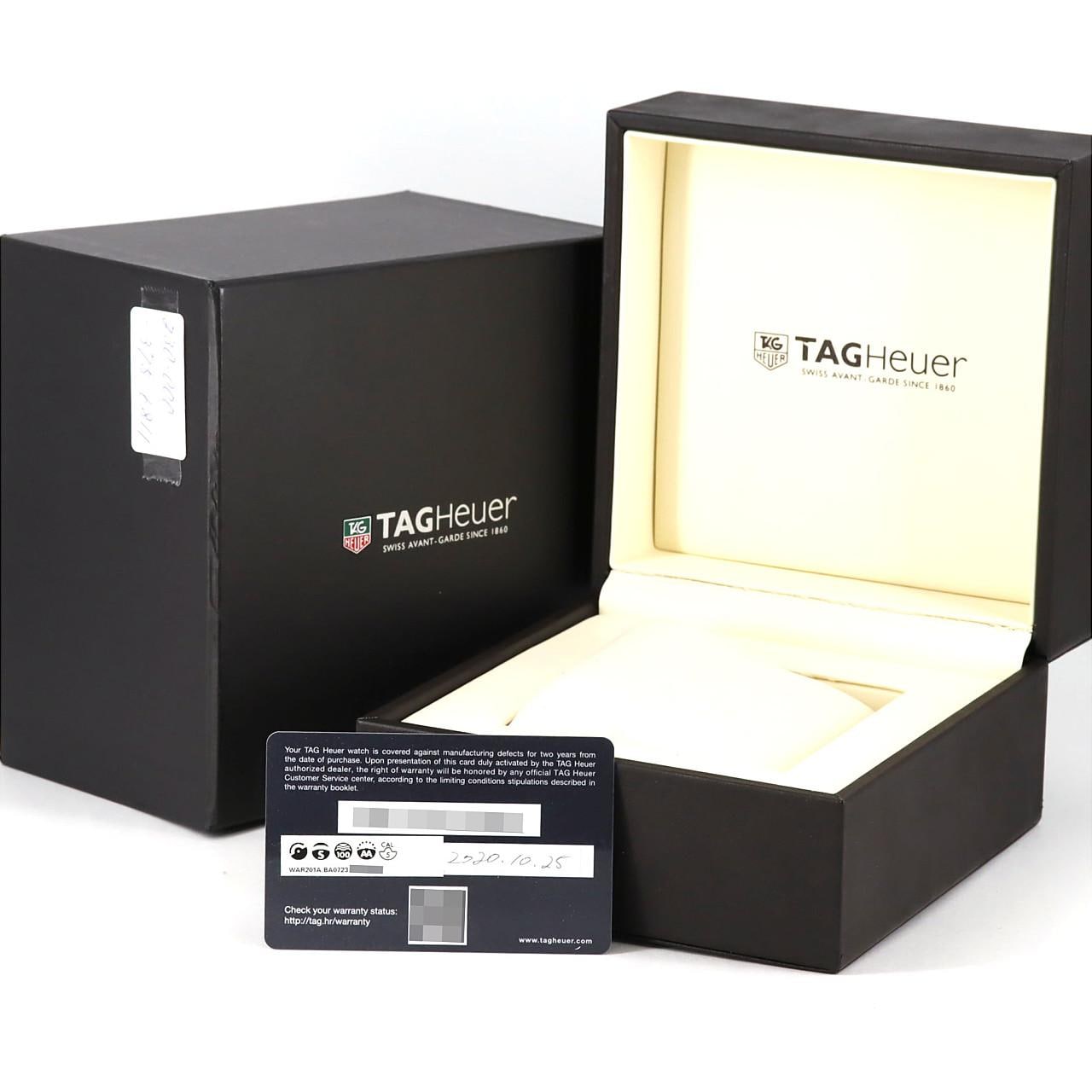 タグ･ホイヤー カレラデイデイト･キャリバー5 WAR201A.BA0723 SS 自動巻