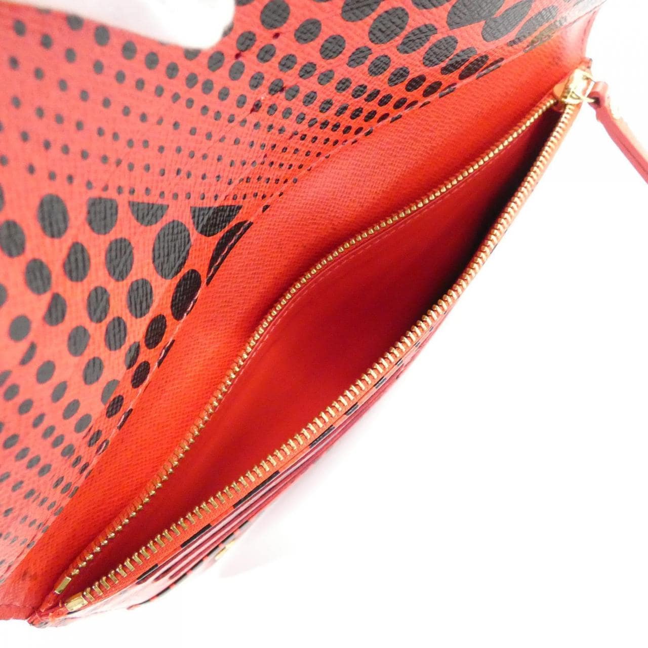 ルイヴィトン モノグラム パンプキンドット(ヤヨイクサマ) ポルトフォイユ アンソリット M60454 財布