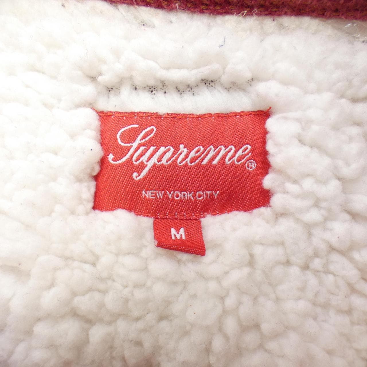 シュプリーム SUPREME shearling Lined シャツ