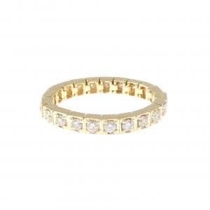 750YG フルエタニティ ダイヤモンド リング 0.85CT