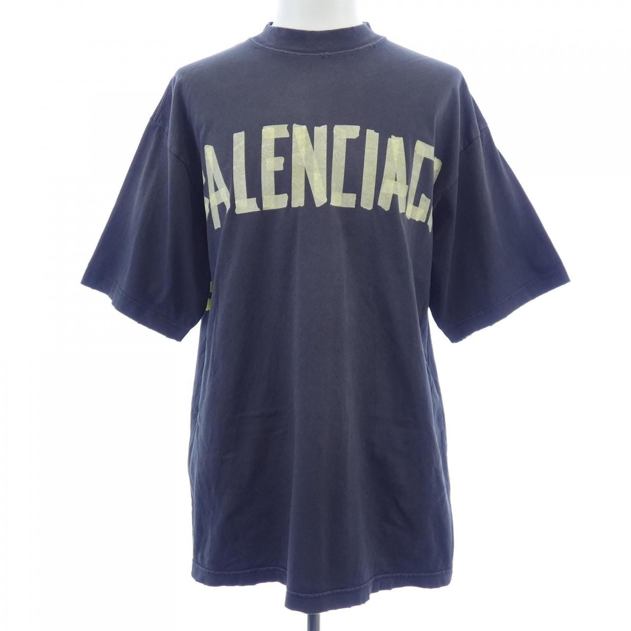 バレンシアガ BALENCIAGA TAPE TYPE Tシャツ ミディアムフィット 739784 TOVA9 UNISEX Tシャツ