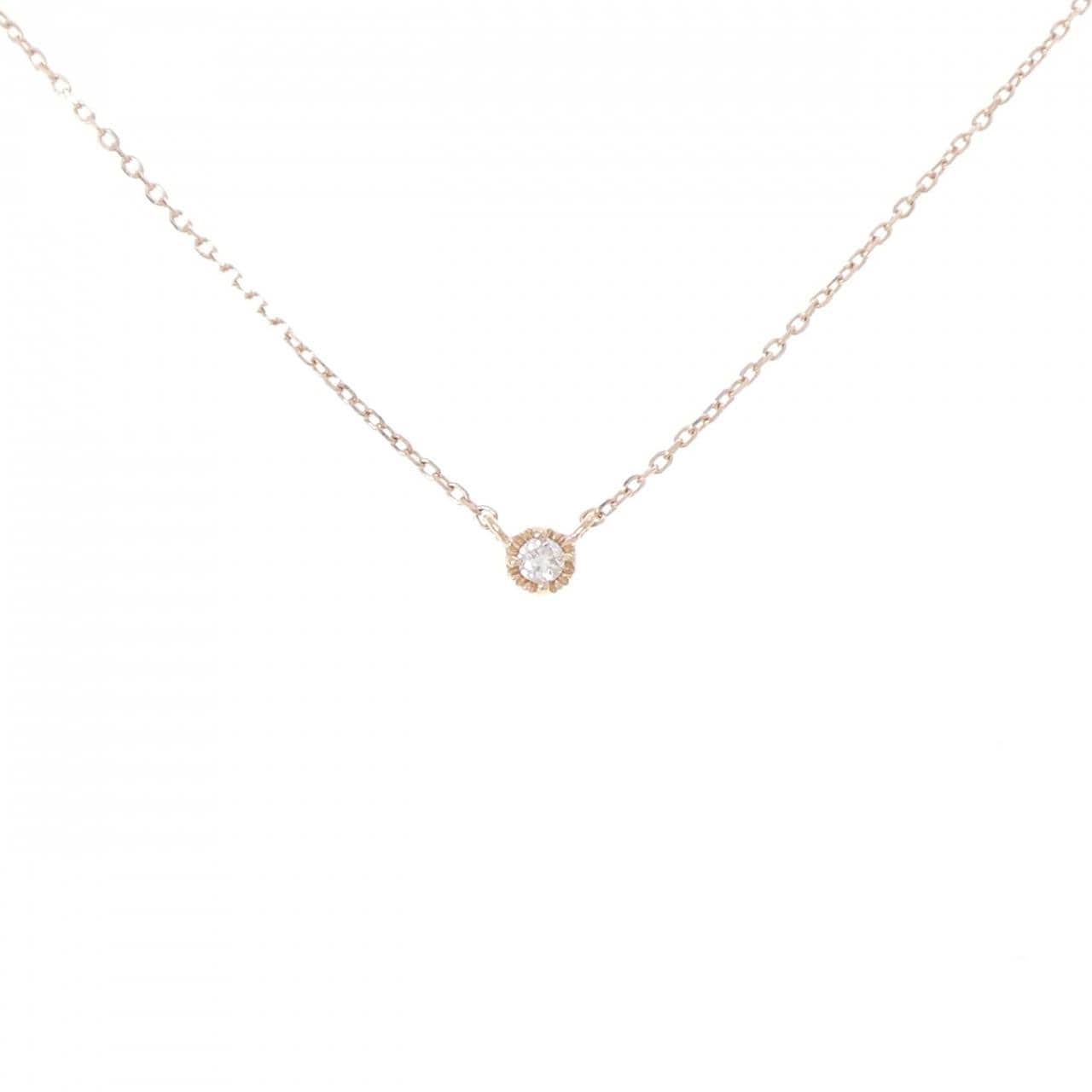 エテ ダイヤモンド ネックレス 0.02CT