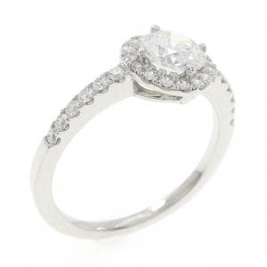 PT950 ダイヤモンド リング 1.032CT G SI2 3EXT H&C