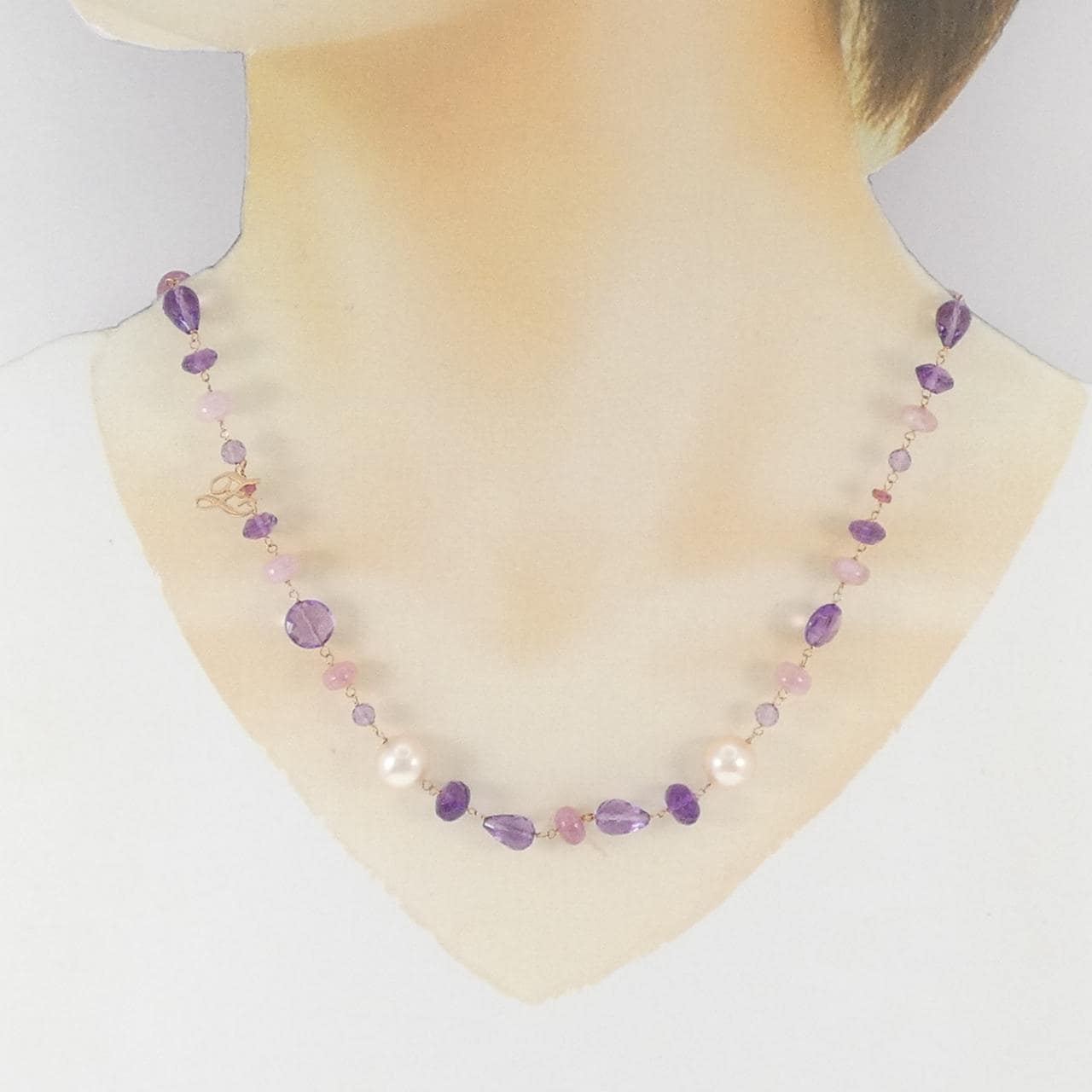 ZOCCAI colored stone necklace