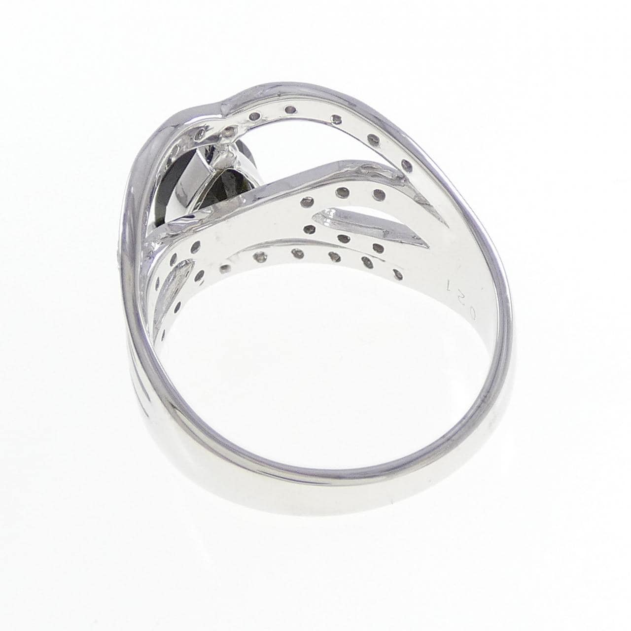 K18WG トルマリン リング 1.20CT