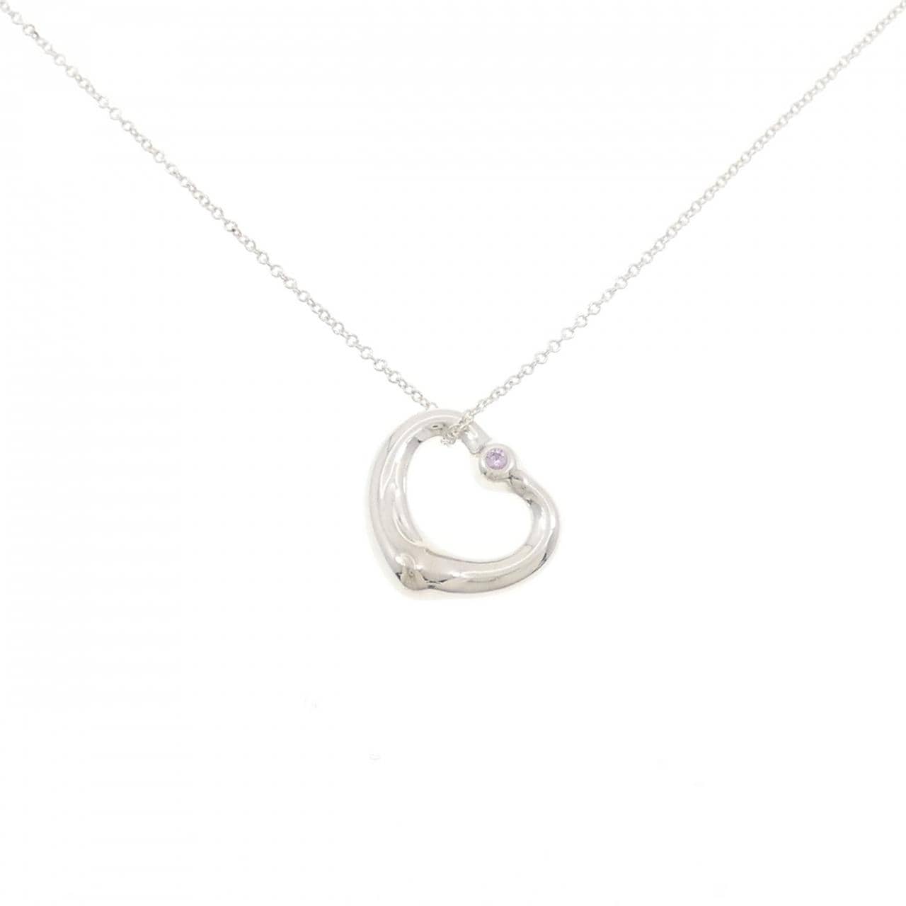 ティファニー オープンハート ネックレス