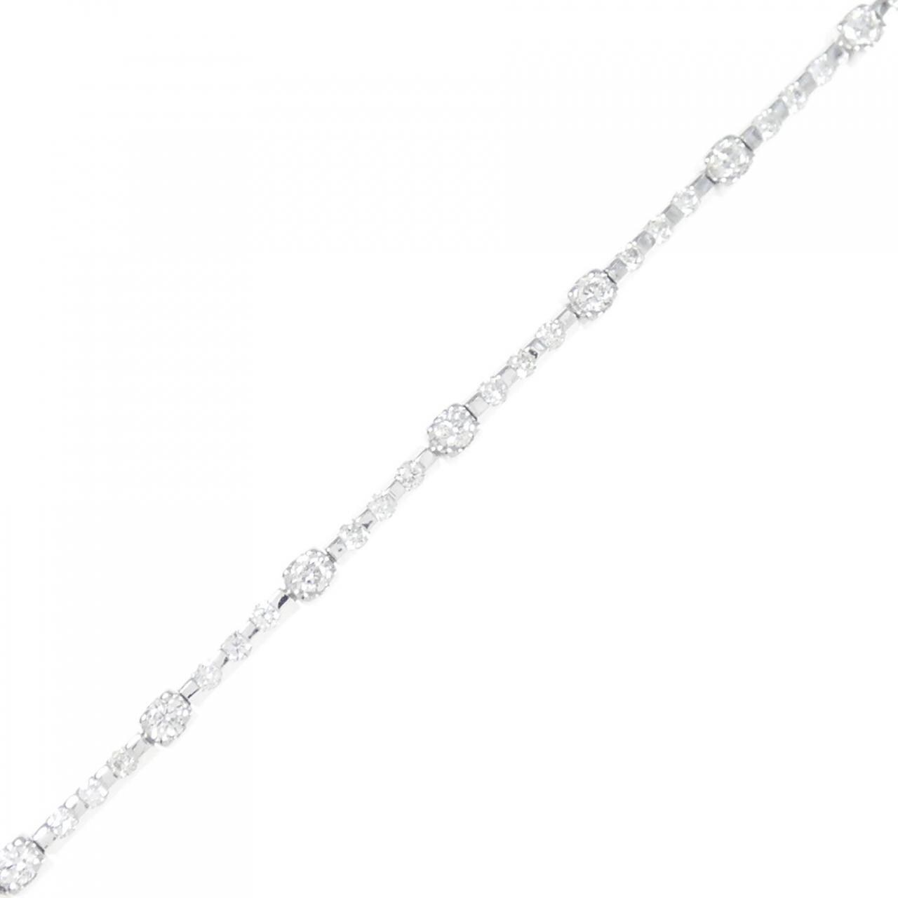 LINE ダイヤモンド ブレスレット 1.00CT