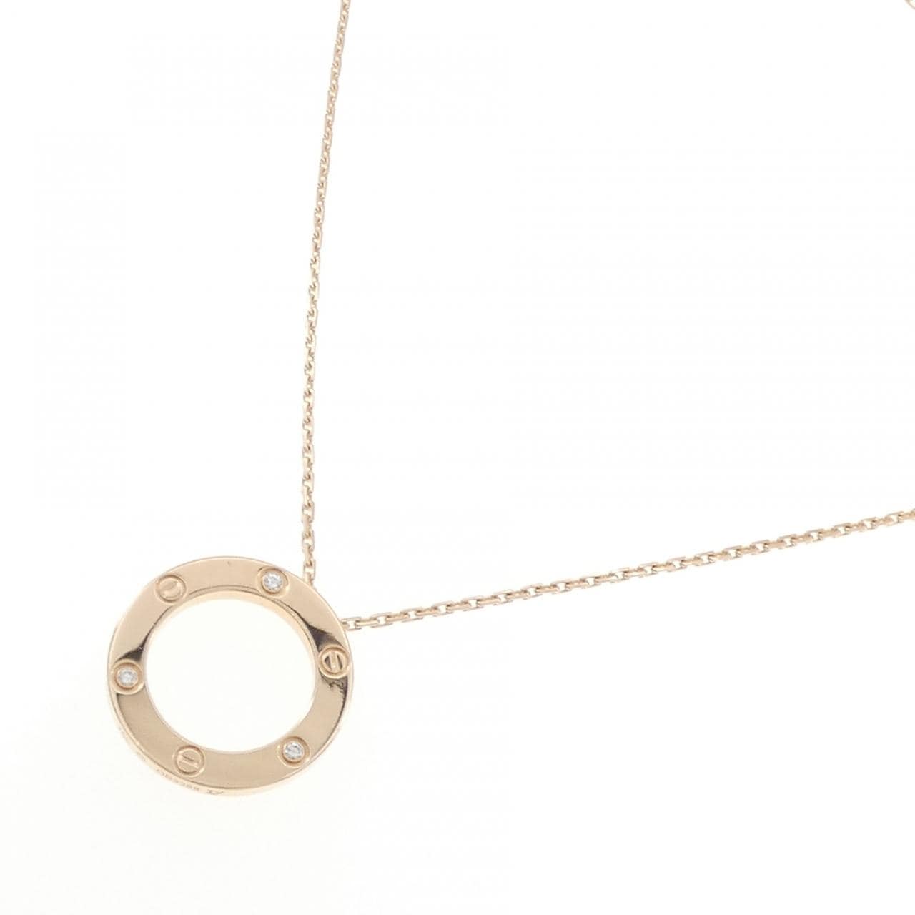 カルティエ ラブネックレス ハーフダイヤ