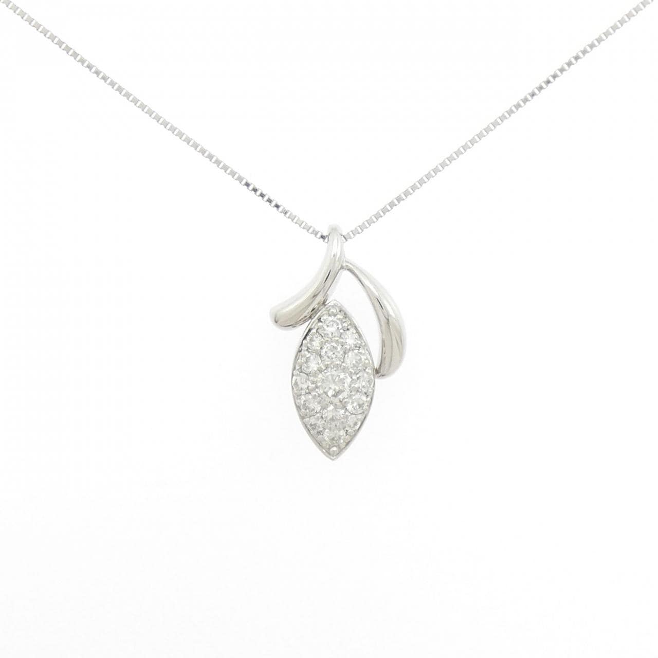 PT900/PT850 ダイヤモンド ネックレス 0.51CT