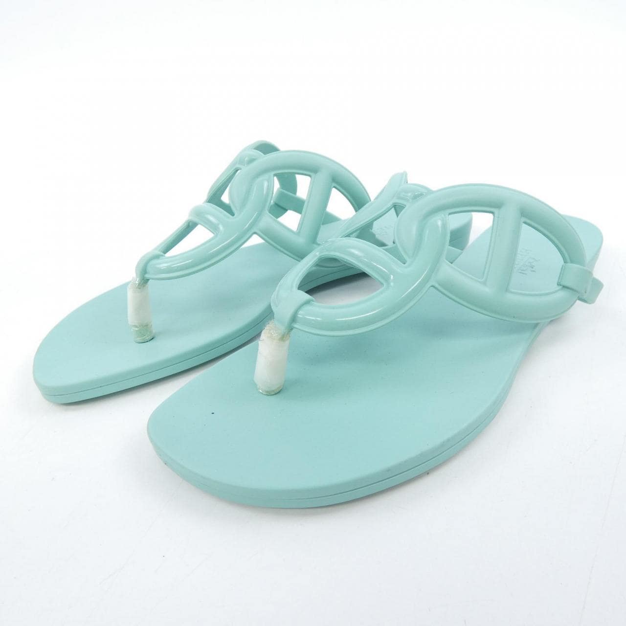 エルメス HERMES エジェリ EGERIE シェーヌダンクル 221001Z サンダル