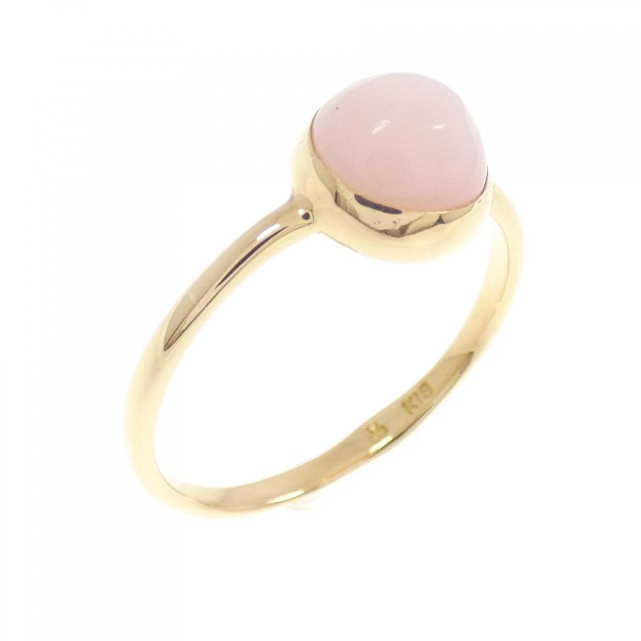 K18YG オパール リング