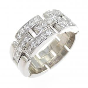 カルティエ マイヨンパンテール ハーフダイヤ リング