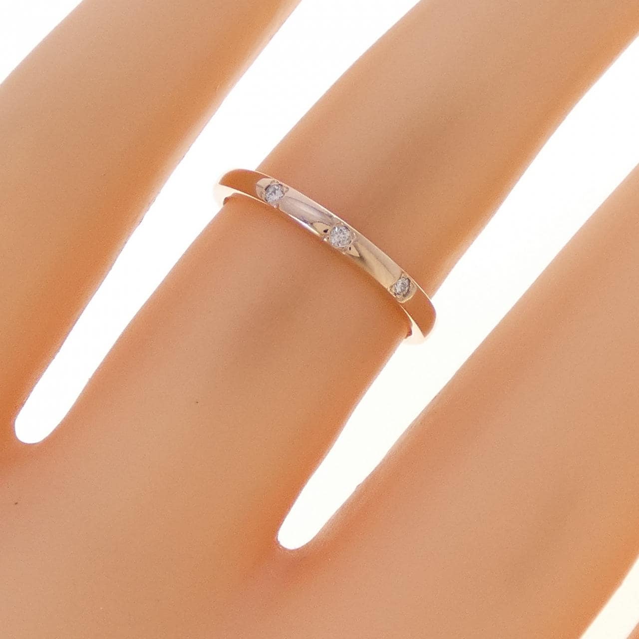K10PG ダイヤモンド リング 0.03CT
