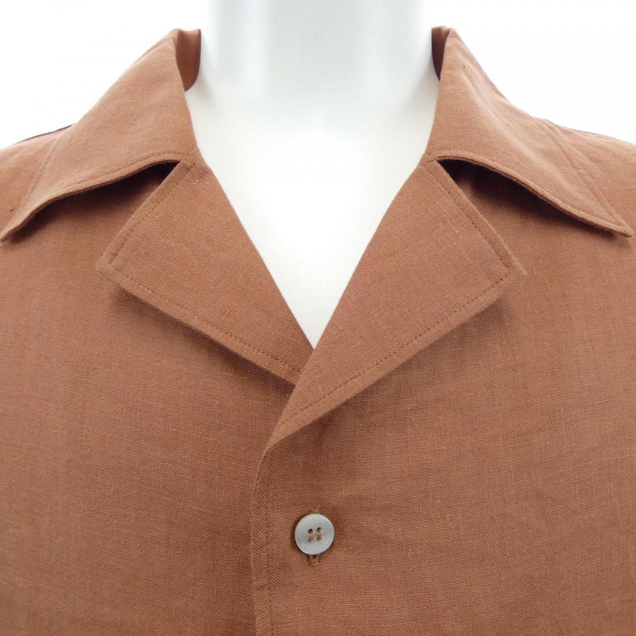 ロロピアーナ Loro Piana フェデリコシャツ FAO7684 S／Sシャツ