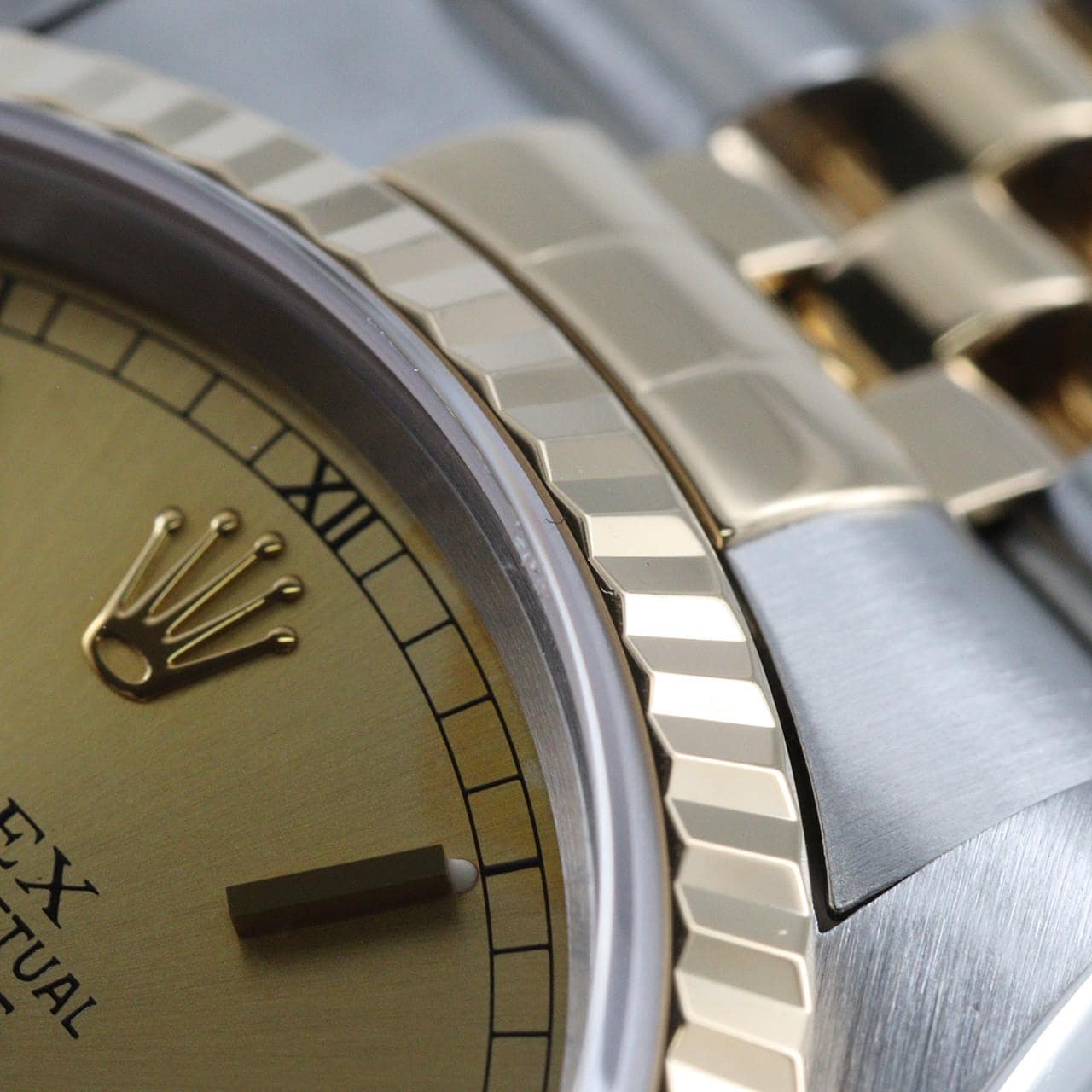 ロレックス デイトジャスト 16233 SSxYG 自動巻 X番