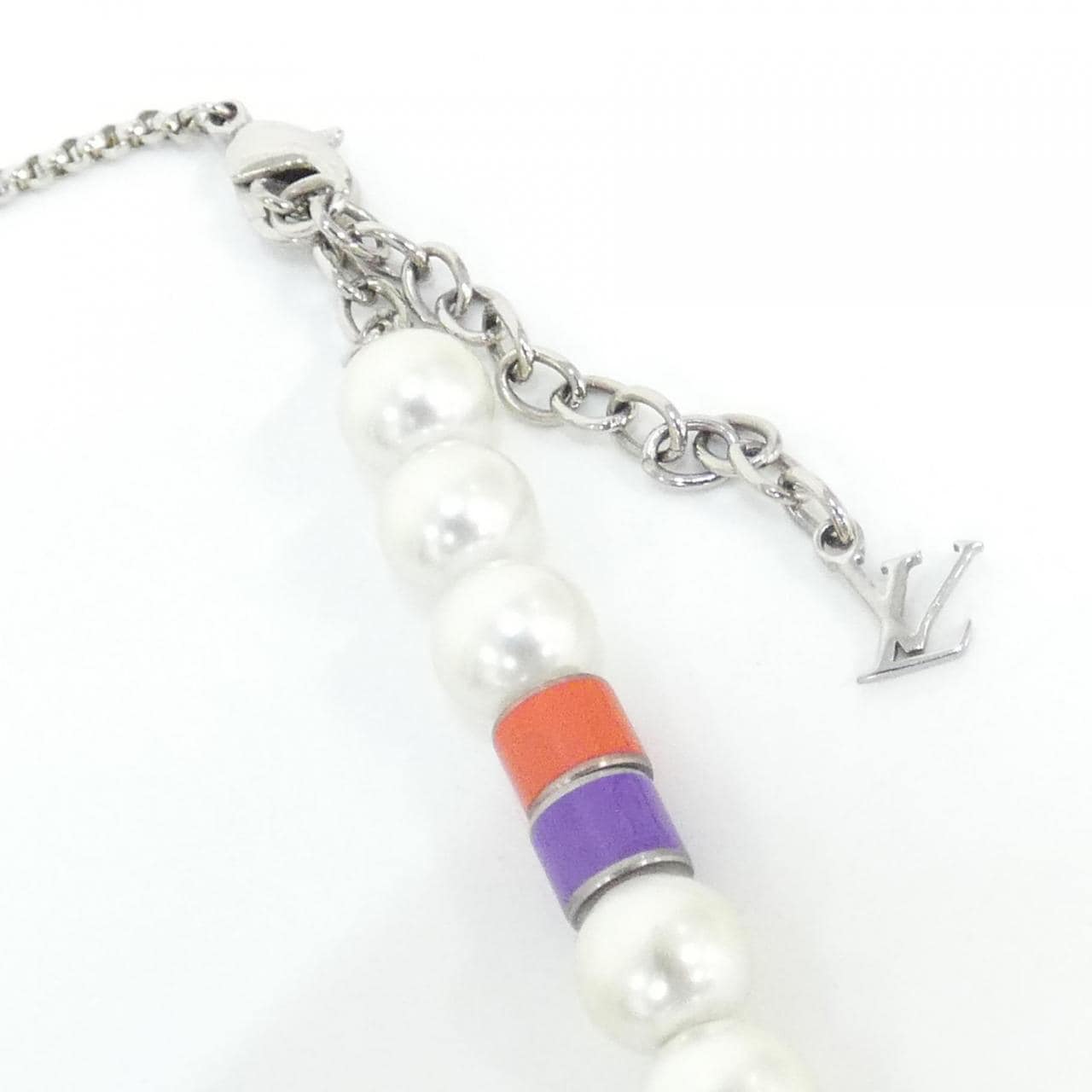 ルイヴィトン ネックレス モノグラム パールパーティー M01500 ネックレス