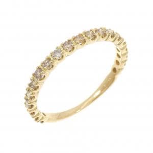 K18YG ダイヤモンド リング 0.4CT