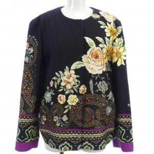 ETRO collarless jacket