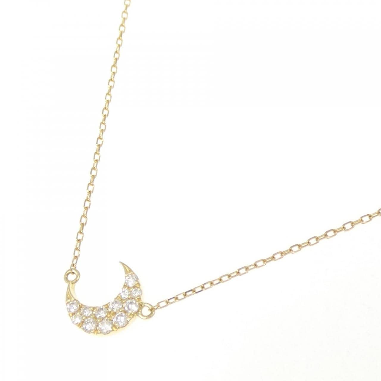 アーカー ムーン ダイヤモンド ネックレス 0.05CT