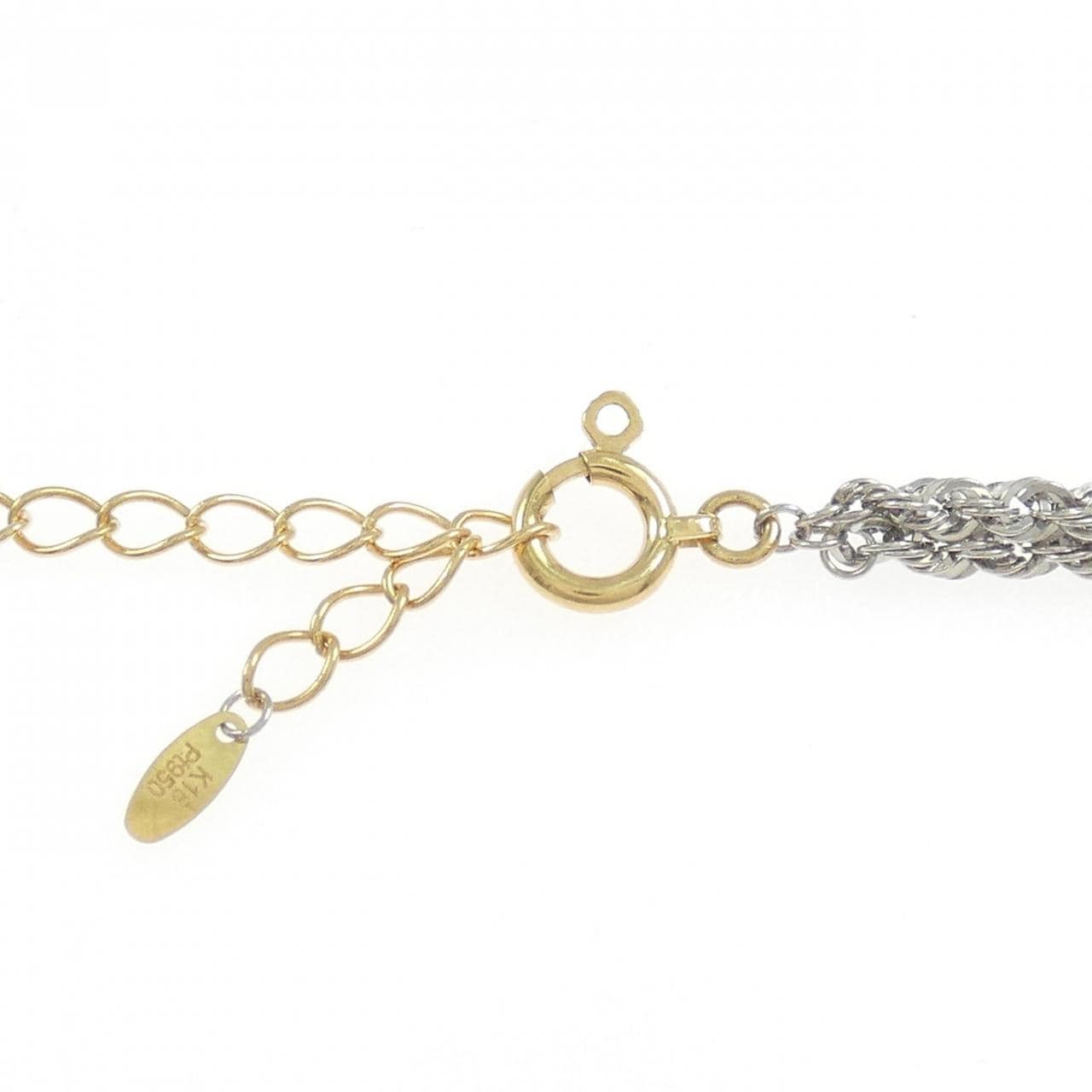 K18YG/PT950 ブレスレット