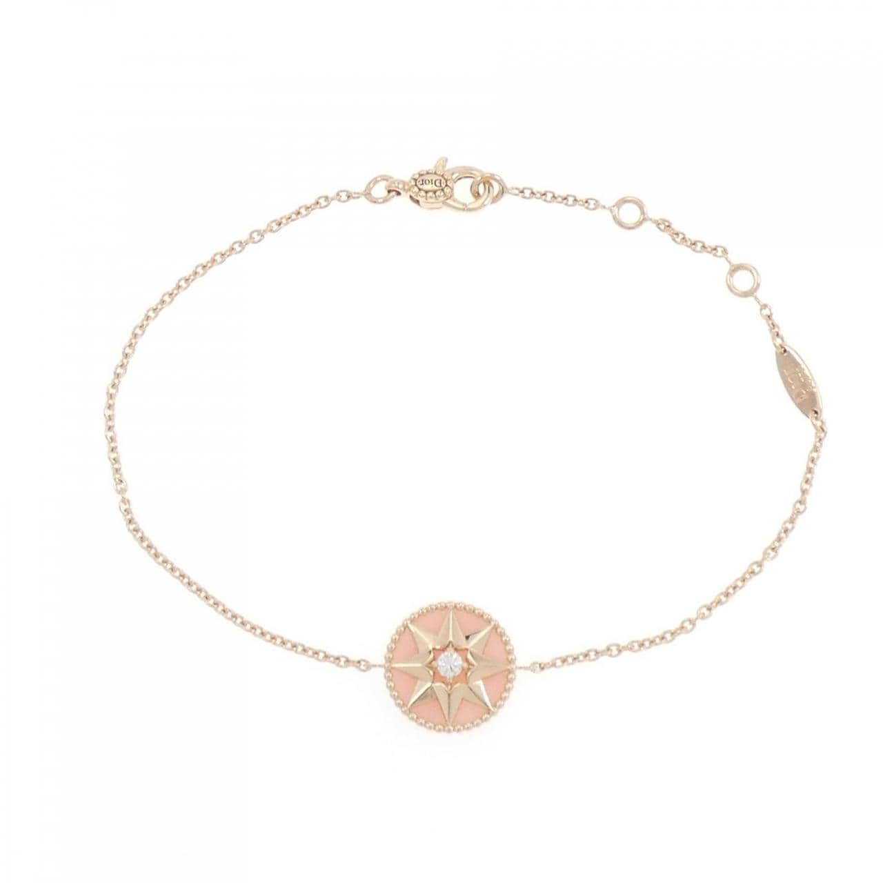 Christian DIOR rose de van bracelet