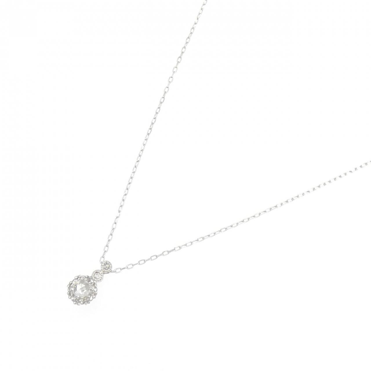 PT ダイヤモンド ネックレス 0.13CT