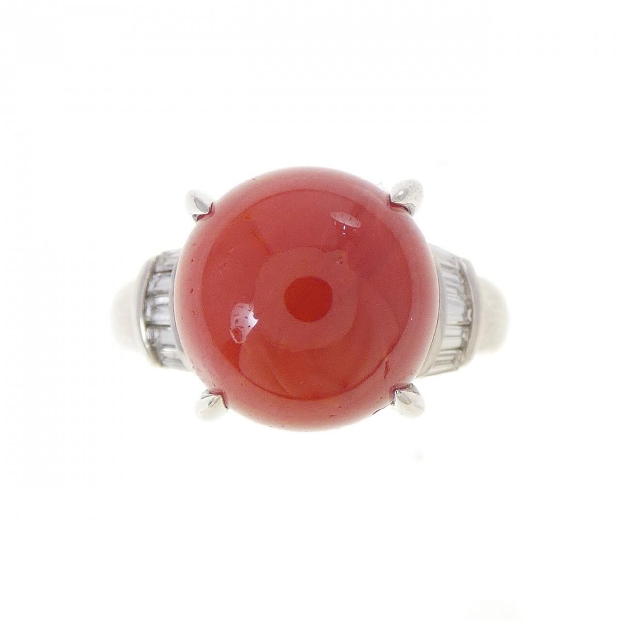 PT900 サンゴ リング 10.7mm