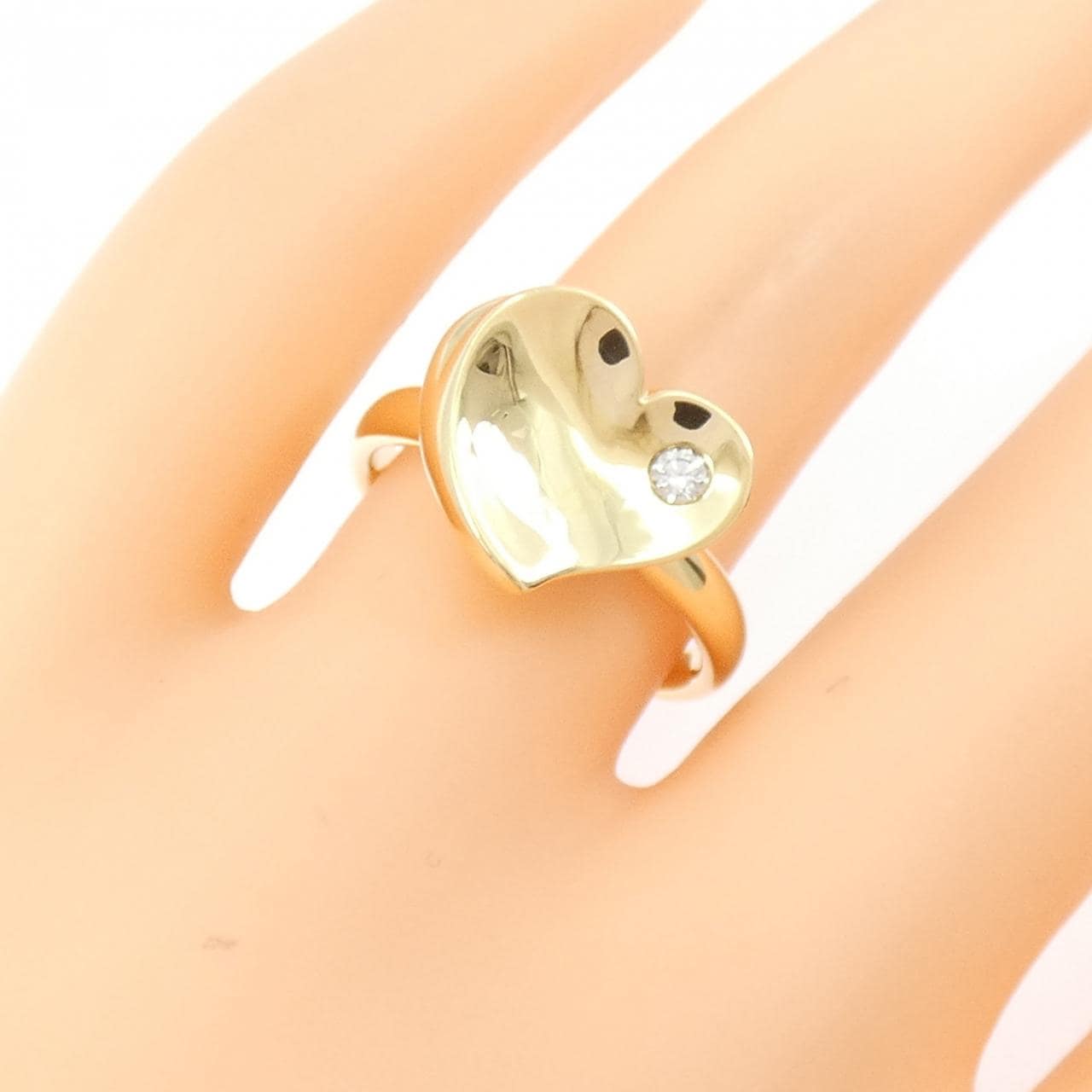 ミキモト ダイヤモンド リング 0.04CT