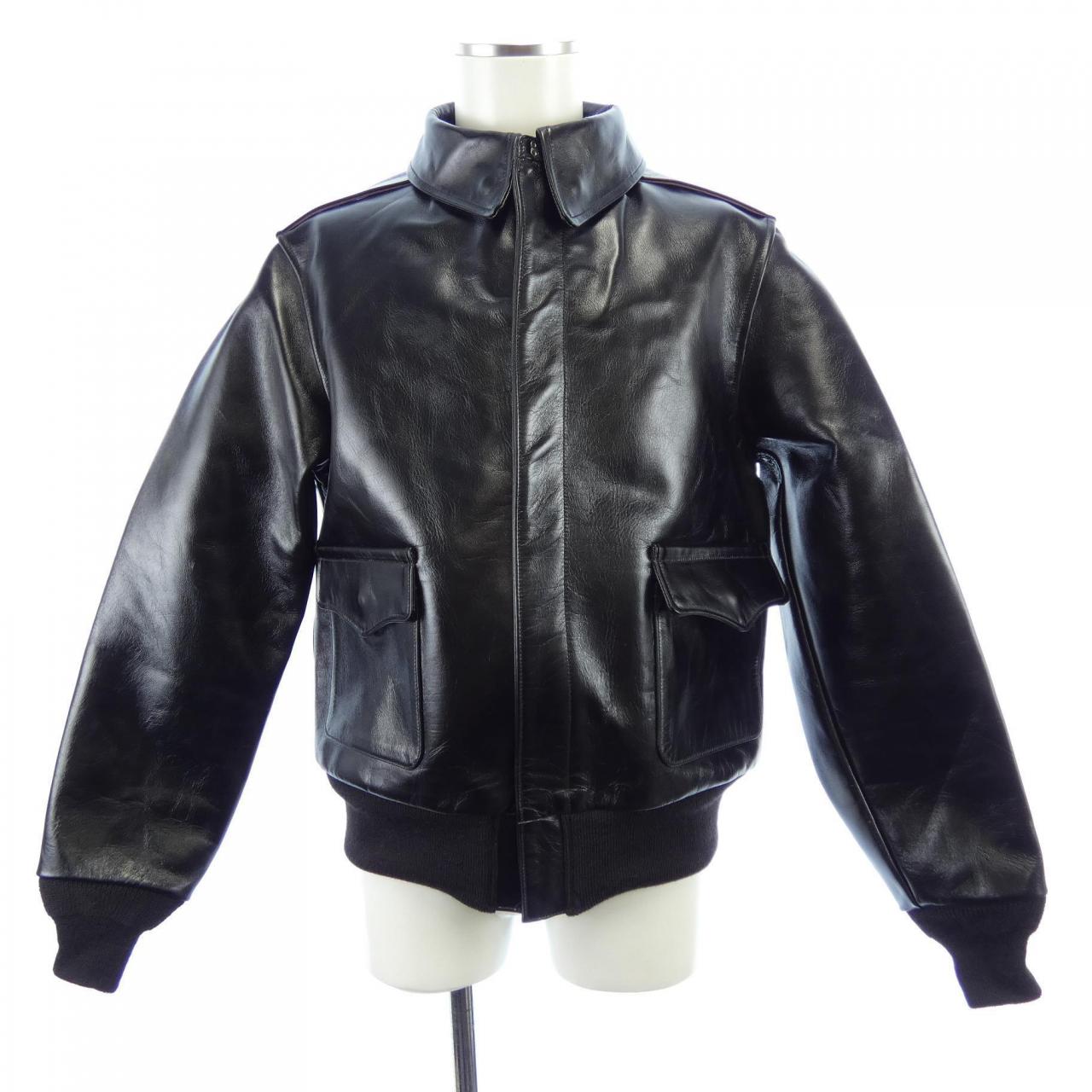 バズリクソンズ BUZZ RICKSON'S A-2 BR80596 レザージャケット